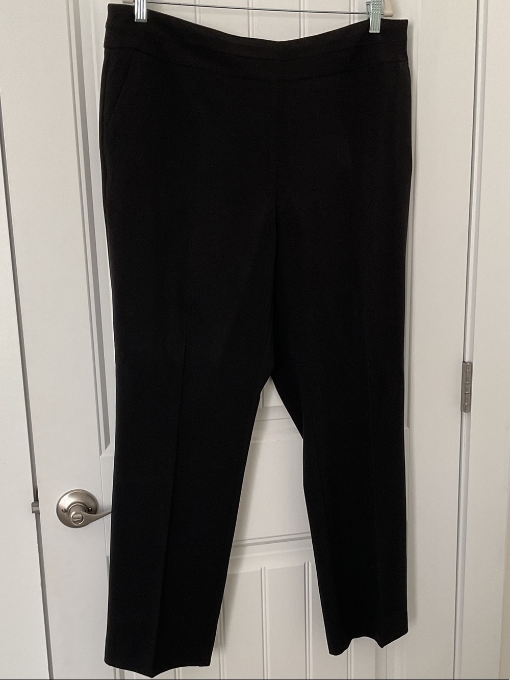 Dress Barn Black Straight-Leg Women's Trousers